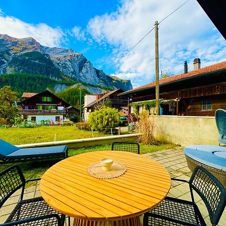 Cute & Cozy Oasis, Private Afternoon Sun Terrace Apartment Kandersteg Exterior photo