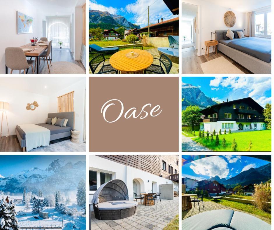 Cute & Cozy Oasis, Private Afternoon Sun Terrace Apartment Kandersteg Exterior photo