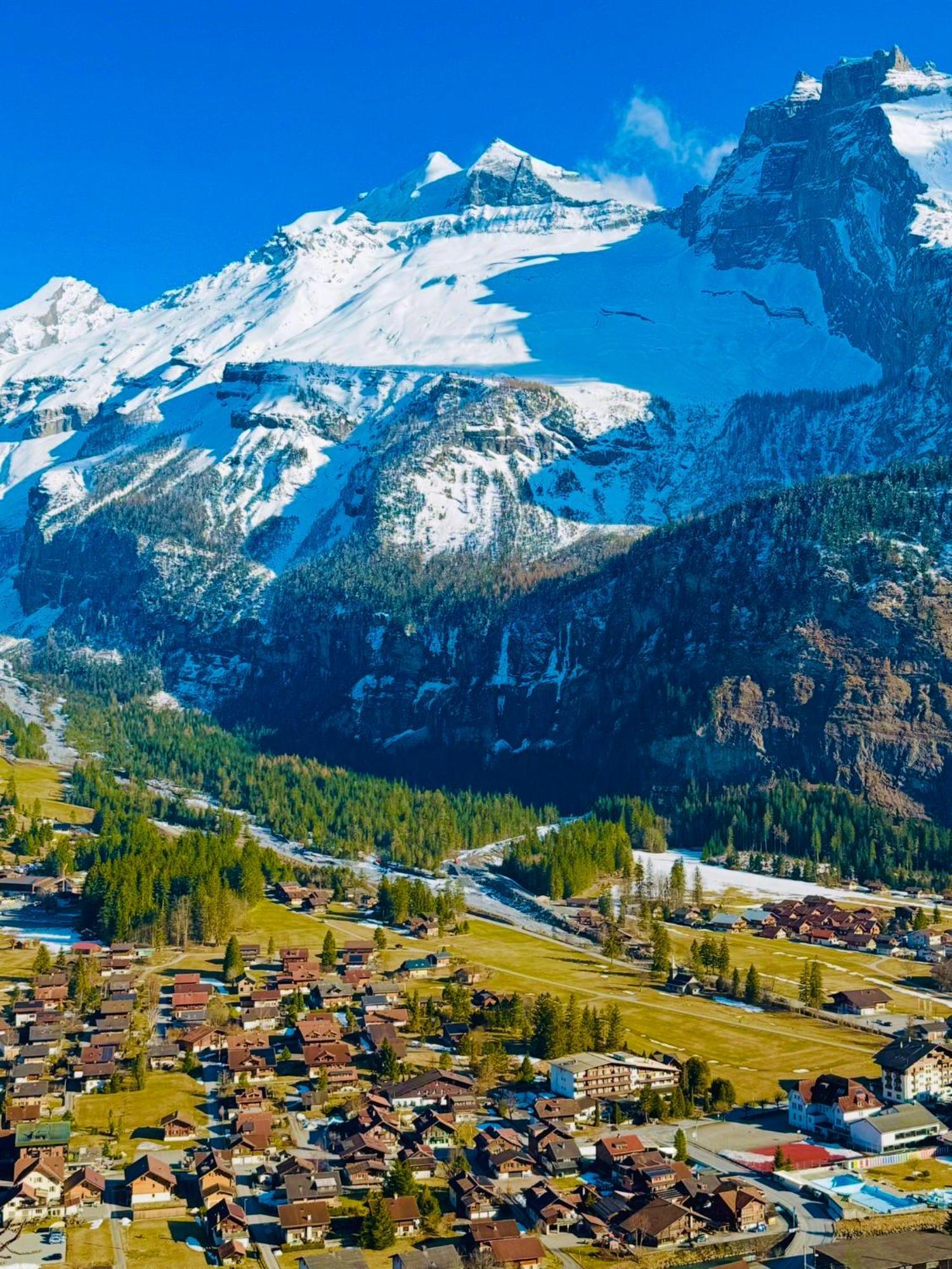Cute & Cozy Oasis, Private Afternoon Sun Terrace Apartment Kandersteg Exterior photo